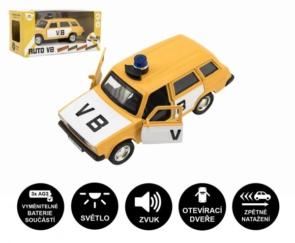 Police Car VB Combi Model with Light and Sound