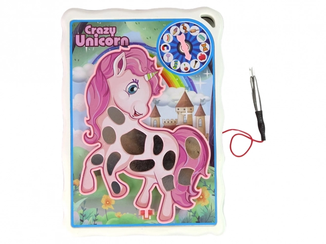 Dexterity Game Crazy Unicorn Board