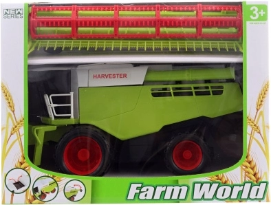 Plastic friction-powered combine