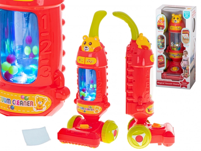 Interactive Children's Toy Vacuum Cleaner with Sounds