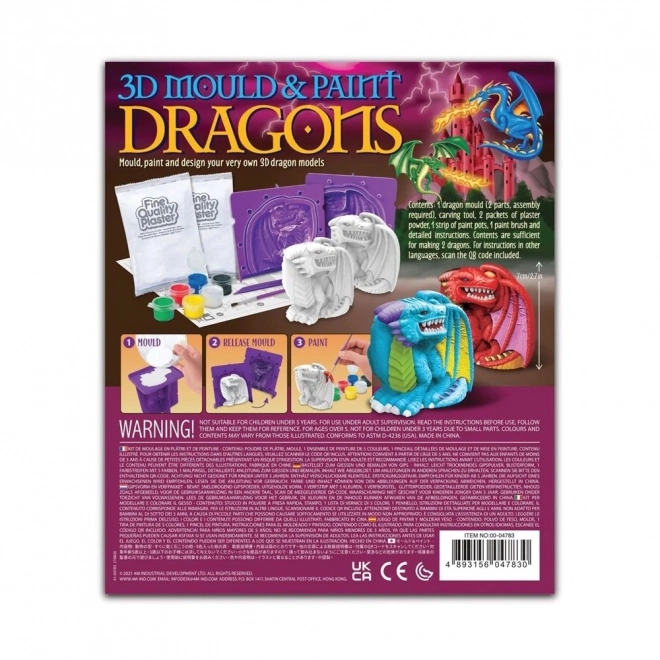 Creative Plaster Casting Set - Dragon