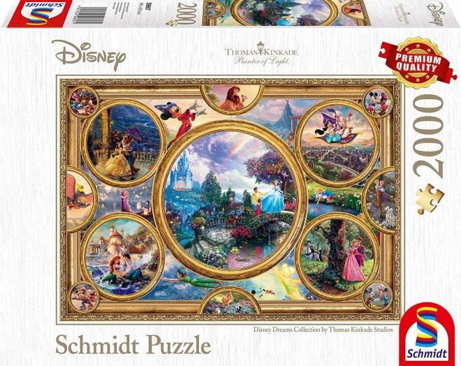 Disney Collage 2000 Piece Puzzle