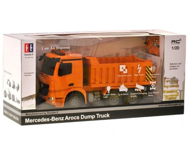 Remote Control Mercedes Dump Truck
