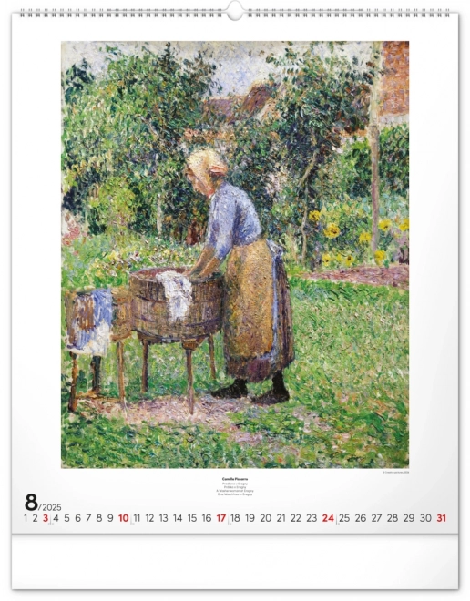 Notique Wall Calendar Impressionism 2025