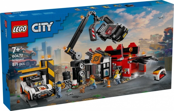 LEGO City Car Scrap Yard Playset