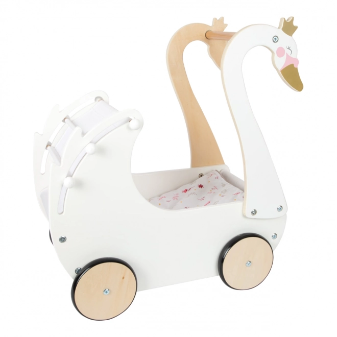 Small Foot Swan Doll Pram