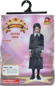 Gótikus lány jelmez gyerekeknek 120–130 cm
