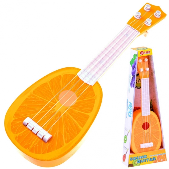 Fruit Themed Ukulele for Kids – orange