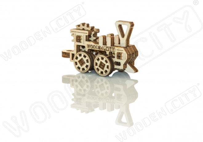 Wooden 3D Puzzle: Public Transport Model