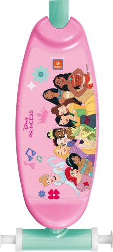 Children's three-wheel scooter Princess with bag