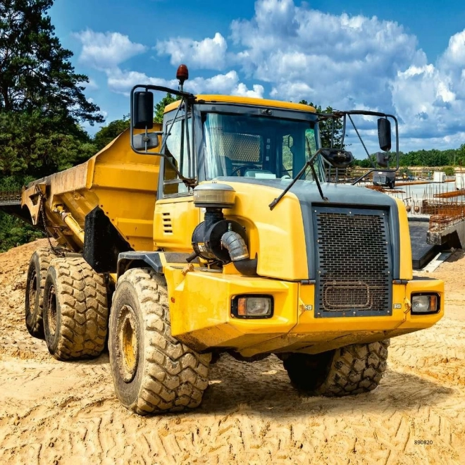 Construction Machines Puzzle Set