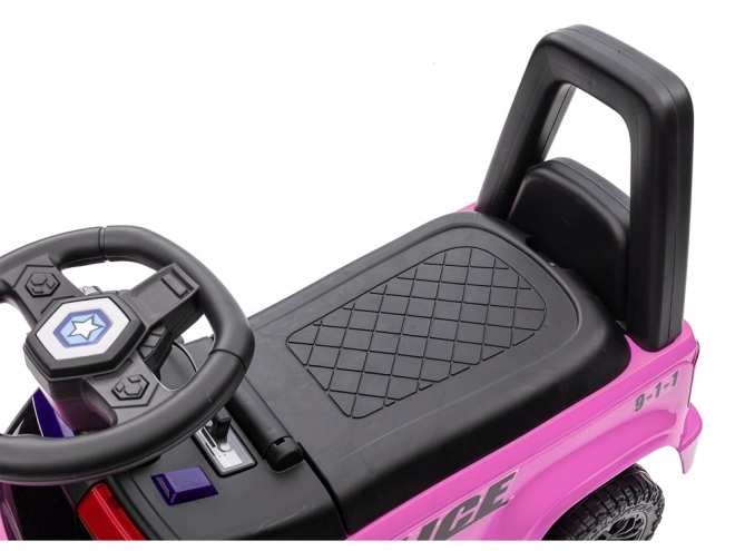 Push Ride-On with Megaphone Pink