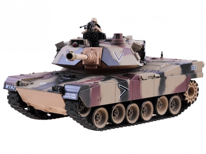 Large Remote-Controlled US M1A2 Tank