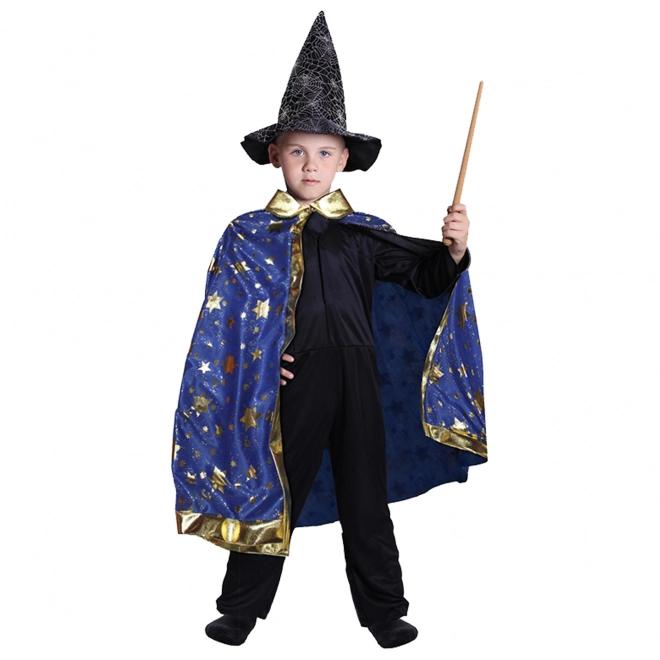 Magic Blue Witch Cloak for Kids