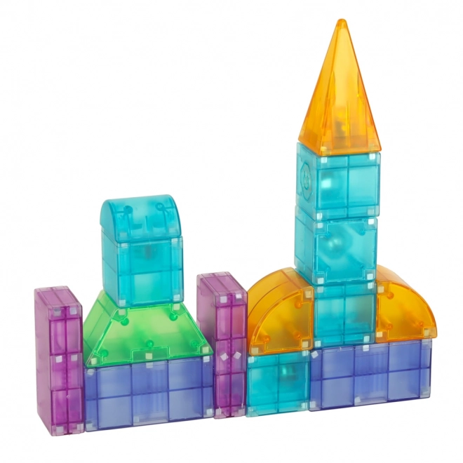 Glowing Magnetic Blocks Set