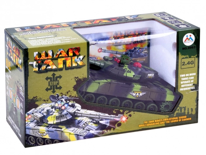 Remote Control Battle Tank – green-moro