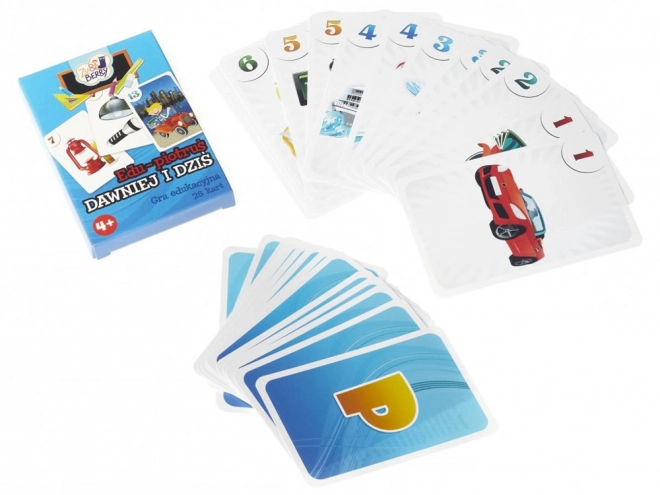 Educational Card Game Before and Today