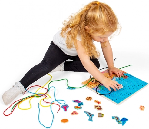 Develops fine motor skills and coordination