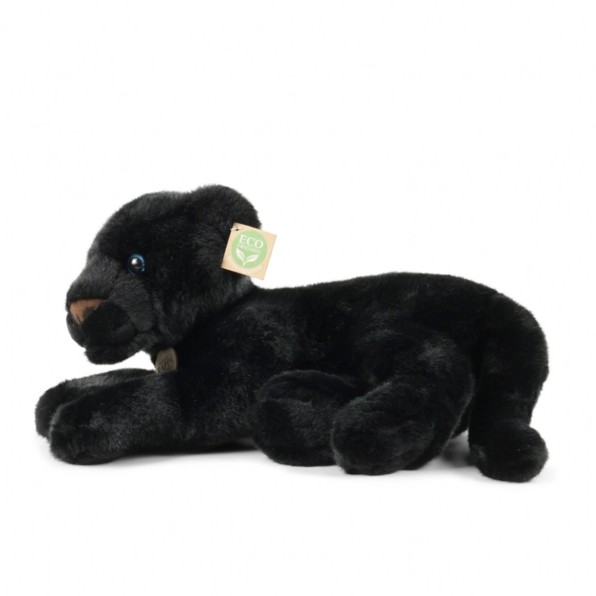 Plush Black Panther 40 cm Eco-Friendly