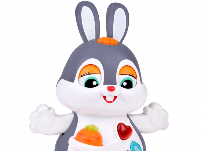 Interactive Dancing Bunny Toy for Crawl Learning