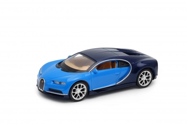 Metal car model Bugatti Chiron 1:34 gold