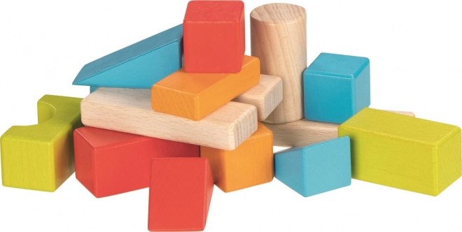 Wooden Blocks in Suitcase - 48 Pieces