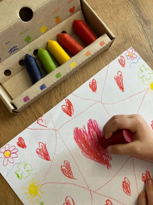 Ökológiai viaszkréták Junior 6 db