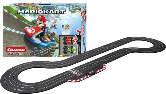 Avtocesta Carrera Evolution Mario Kart z avtomobiloma Mario in Yoshi 5,9 m