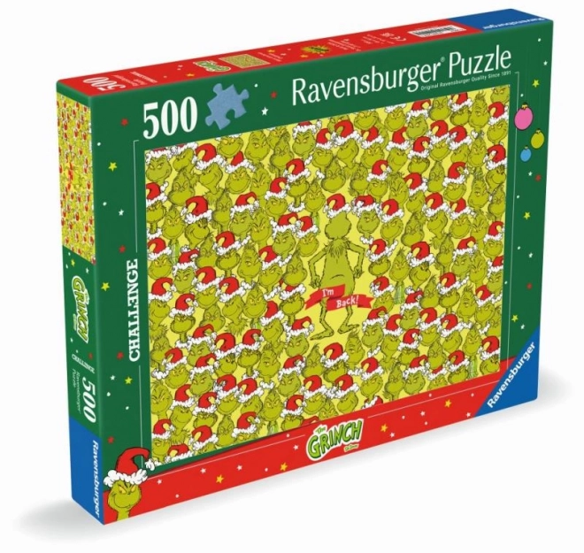 Grinch Ravensburger Challenge Puzzle 500 Pieces