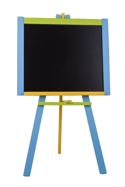 Wooden Standing Chalkboard Blue – Pink