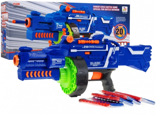 Blaze Storm Children's Toy Machine Gun with Foam Darts