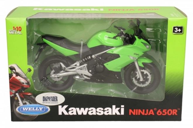 Kawasaki Ninja 650R Motorcycle Model Green