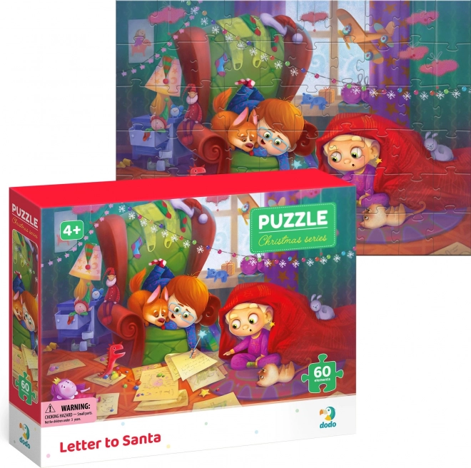 Dodo puzzle letter to Santa 60 pieces