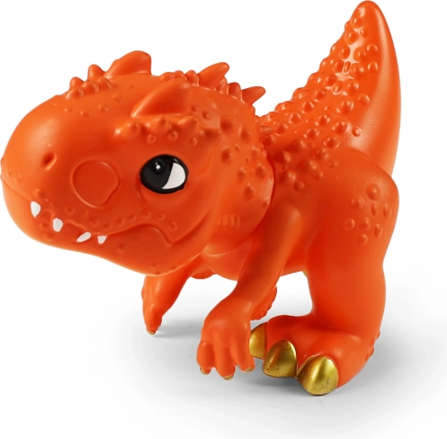 Orange Dinosaur 14 cm