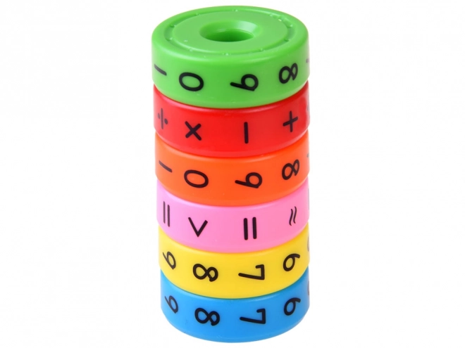 Magnetic Rotating Maths Cylinder