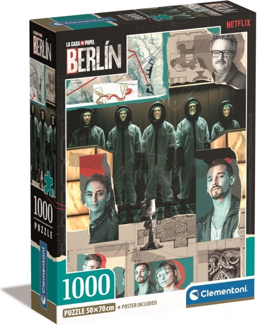 La Casa De Papel Berlin Puzzle 1000 Pieces