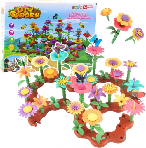 Jeu de construction créatif Jardin de fleurs 198 pièces