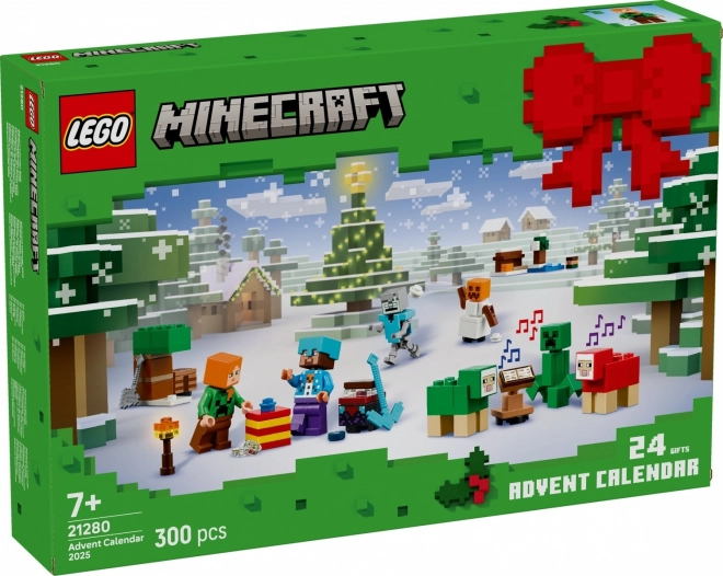 calendrier de l’avent lego minecraft 2025