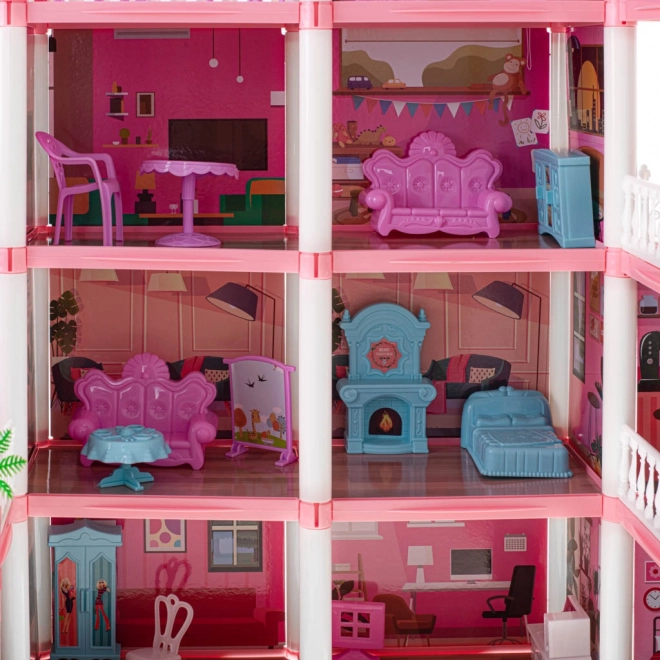 Pink Dollhouse Villa DIY