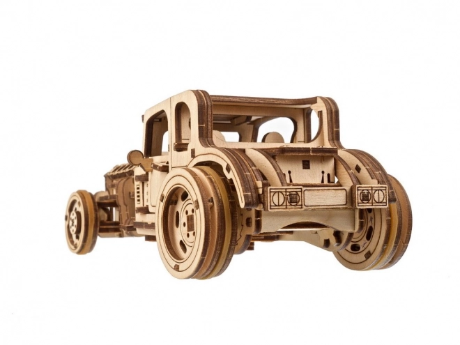 3D Wooden Puzzle Hot Rod Furious