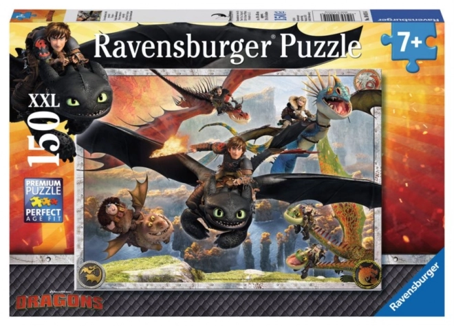 How to Train Your Dragon Good Dragons XXL Puzzle 150 Pieces