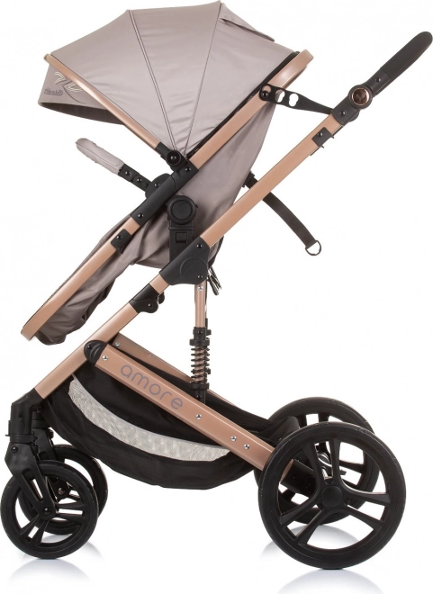 Chipolino stroller Amore 2-in-1 Jungle – Macadamia