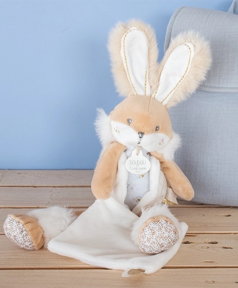 Plush Bunny Gift Set with Blanket