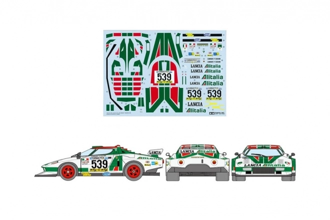 Plastic Model Lancia Stratos Turbo 1/24
