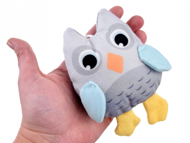 Wind-Up Baby Mobile with Plush Owls