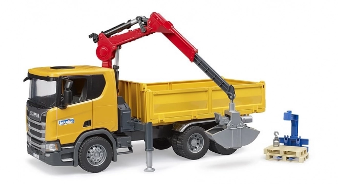 Scania teherautó emelőkarral