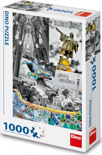 Puzzle Collage Barcellona 1000 pezzi