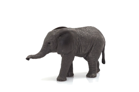 African Elephant Calf Figurine