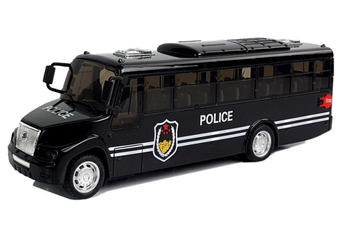 Police Bus with Friction Drive and Sound