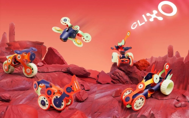 Clixo Mars Rovers Magnetic Building Set